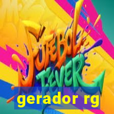 gerador rg